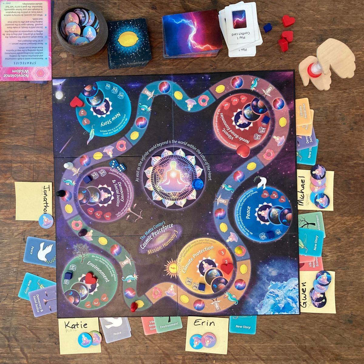 On Sale Until October 2nd: “Cosmic Peaceforce” a Collaborative Strategy Board Game